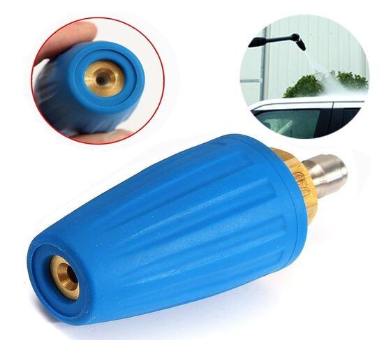 Турбоголовка, вращающийся распылитель, мойка, турбинная форсунка, спиральная мойка высокого давления